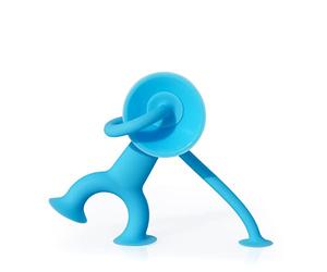 Moluk - 43201 - Oogi Junior - Caractère Extensible avec Ventouse en Silicone - Bleu