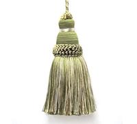 MOLUO 1 Pc décor à la Maison Suspendu Corde Soie Gland Frange Gland Garniture vêtement décoration clé Glands pour Bricolage embellir Rideau Accessoires