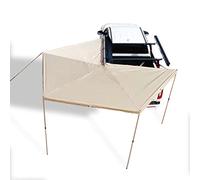 MOLVUS Auvent de camping extérieur pour voiture, tonnelle, grande tente arrière de voiture, auvent pour abri solaire, auvent pour camping-cars et camionnettes