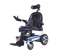 MOLVUS Fauteuil roulant électrique inclinable à rotation de siège pliant, fauteuil roulant électrique inclinable intelligent
