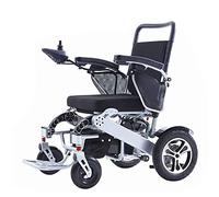 MOLVUS Fauteuil roulant électrique, pliable et léger avec siège portable, moteur sans balais de 500 W, batterie au lithium à charge ultra-rapide, en alliage d'aluminium, pliable et léger