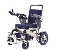 MOLVUS Fauteuil roulant électrique, pliable et léger avec siège portable, moteur sans balais de 500 W, batterie au lithium à charge ultra-rapide, en alliage d'aluminium, pliable et léger