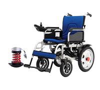 MOLVUS Fauteuil roulant électrique, pliable et léger, (batterie lithium-ion 15 Ah 24 V) personnes âgées handicapées