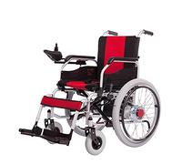 MOLVUS Fauteuil roulant électrique, pliable et léger - Fauteuil roulant électrique pliable - Léger - Pliable - Portable - Fauteuil roulant électrique portable - Lampe de poche portable à double usage