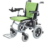 MOLVUS Fauteuil roulant électrique pliable léger en aluminium double fonction pouvant être ouvert en 1 seconde. Repose-pieds mobile pliable Autonomie de la batterie : 30,5 km, électrique ou manuel