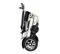 MOLVUS Fauteuil roulant électrique pour personnes âgées handicapées - Intelligent - Automatique - En alliage d'aluminium - Léger et pliable