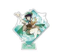 MOLVUS Genshin Impact Game Support de Figurine Debout en Acrylique pour Collections de modèles, décoration de Table périphérique (Venti)