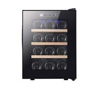 MOLVUS Réfrigérateur à vin - Réfrigérateur à vin Blanc et Rouge Refroidisseur à vin de comptoir - Mini réfrigérateur à vin Compact Autonome 12 Bouteilles avec Commande numérique