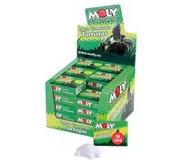 Moly Lot de 30 Blocs de Calcium vitaminé pour Tortues d'eau | Comprimés de carbure de Calcium dissolubles dans l'eau à libération Lente pour Tortues | Renforce la Carapace | Neutralise Le pH de