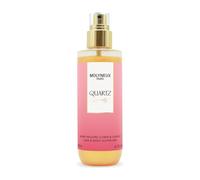 MOLYNEUX - Brume parfumée pailletée Quartz Liberty 200ml - Brume corporelle scintillante sans alcool, Spray paillette corps & cheveux