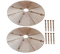 Molyorch 2 Pièces Protection Plante Chat, Pot Fleurs Grille Disque, Plante Grilles de Protection, Grille Protection Plante, pour Pots de Fleurs de Table, Jardin