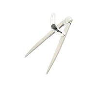 Molyorch Compas Menuisier Professionnel, Compas de Précision 200mm, Compas Menuisier en Acier au carbone Compas Grand Diamètre pour Cercles de Dessin, Menuiserie, Travail Du Métal