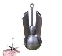 Molyorch Couteau à Herbe D'eau de Pêche, Outil de Couteau de Désherbage D'eau Pliable Antirouille D'acier Inoxydable, pour Enlever Les Plantes Aquatiques