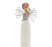 Molyorch Figurine Ange Réconfort, Debout, De L'espoir - Décoration Moderne pour Bureau, Pièces de Chambre