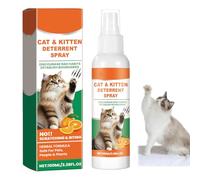 MOLZINY 100 ML Spray Anti Griffure Chat Spray D'entraînement Chat Protecteur de Meubles Contre Les Rayures de Chats pour Chiens Intérieur et Extérieur Canapé Porte Tabl