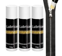 MOLZINY 3 Pièces Cire de Zip Lubrifiante Tube de Bâton de Lubrification pour fermeture éclair Lubrifiant pour Boutons Pression Cire Zip pour bateau Lubrifiant pour Fermeture éclair pour Toile