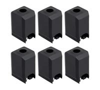 MOLZINY 6 Pièces Chaussette en Silicone Hotend pour Bambu Lab X1 / X1C / P1P / P1S Accessoires de Remplacement pour Imprimante 3D