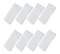 MOLZINY 8 Pièces caches modulaires 6TE pour coffret électrique Cache aveugle pour tableau de distribution Extensibles à 12TE Compatibles F-Tronic Hager Hensel Cache aveugle pour tableau distribution