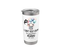 Mom 2026 I Can't Keep Calm I'm Going to Be a Mommy est 2026 Gobelet isotherme en acier inoxydable double paroi