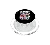 Mom Always My Safe Place Appréciation de la mère PopSockets PopGrip pour MagSafe