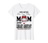 Mom and Life Skills Coach Fête des Mères Double Bénédiction T-Shirt