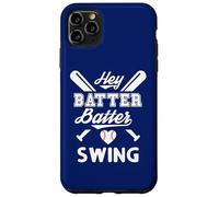 Mom Baseball Batter Batter Swing Hey Game Day Baseball Lover Coque pour iPhone 11 Pro Max