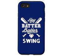Mom Baseball Batter Batter Swing Hey Game Day Baseball Lover Coque pour iPhone SE (2020) / 7/8