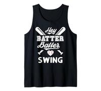 Mom Baseball Batter Batter Swing Hey Game Day Baseball Lover Débardeur