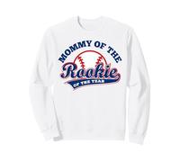 Mom Baseball Mommy of The Rookie of The Year First Birthday Sweatshirt
