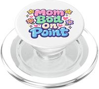 Mom BOD on Point Cadeau Amusant pour la fête des mères avec Citation PopSockets PopGrip pour MagSafe