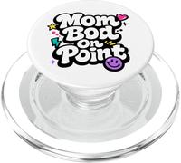 Mom BOD on Point Cadeau Amusant pour la fête des mères avec Citation PopSockets PopGrip pour MagSafe