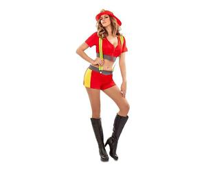 Mom Bomber Woman Costume Rouge M-L Enfants
