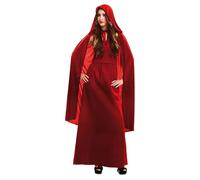 Mom Costume De Sorcière Rouge Femme