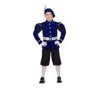 Déguisement Blue Royal Page pour enfant 7-9 ans