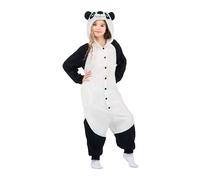Mom Costume Panda Kigurumi Ours Avec Capuche Et Queue Pour Bébé
