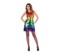 Mom Costume Robe Arc-en-ciel