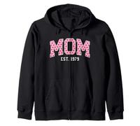 Mom Est 1979 Personnalisé Maman Fête des Mères Personnalisé Sweat à Capuche