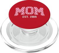 Mom Est 1989 Personnalisé Maman Fête des Mères Personnalisé PopSockets PopGrip pour MagSafe