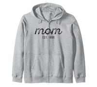 Mom Est 1989 Personnalisé Maman Fête des Mères Personnalisé Sweat à Capuche