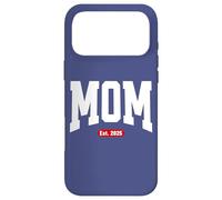 Mom Est. 2025 New Mother Pregnancy Announcement Design Coque pour iPhone 17 Pro Max