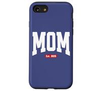 Mom Est. 2025 New Mother Pregnancy Announcement Design Coque pour iPhone SE (2020) / 7/8