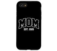 Mom Est 2026 Expect Baby 2026 Mother 2026 New Mom to be 2026 Coque pour iPhone SE (2020) / 7/8