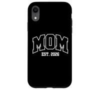 Mom Est 2026 Expect Baby 2026 Mother 2026 New Mom to be 2026 Coque pour iPhone XR