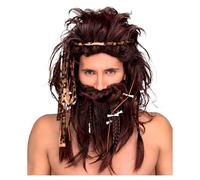 Mom Homme Des Cavernes Perruque 185g