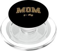 Mom is Boss in a Leopard Print for Mother's Day PopSockets PopGrip pour MagSafe