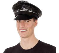 Mom Lentejuelas casquette de police marron 58 cm marron 58 cm