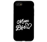 Mom Life Funny Heart Infinity Love Cute Mother's Day Coque pour iPhone SE (2020) / 7/8