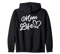 Mom Life Funny Heart Infinity Love Cute Mother's Day Sweat à Capuche