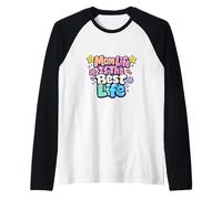 Mom Life is The Best List Fête des Mères Maman Maman Manche Raglan