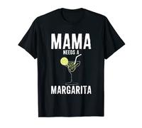 Mom Life Mama Needs Margarita Alcool Cadeau amusant T-Shirt